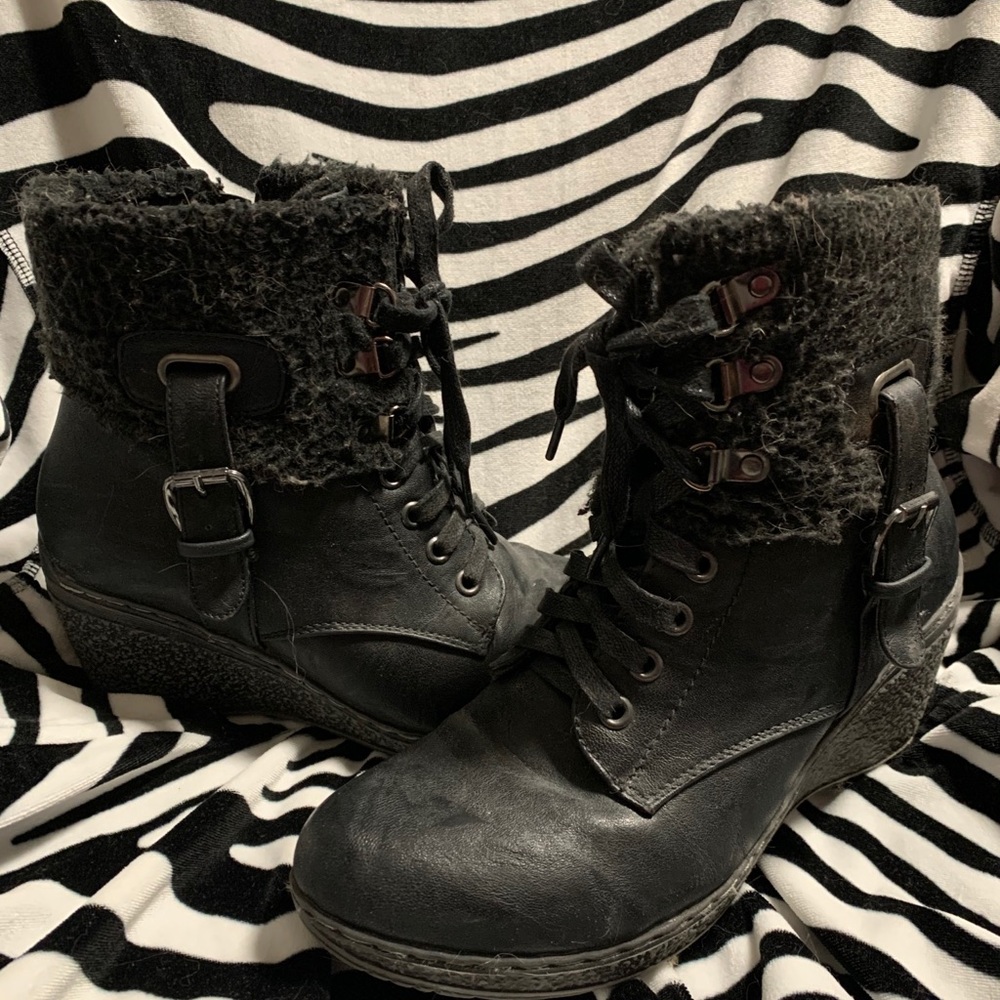 Wedge Boots